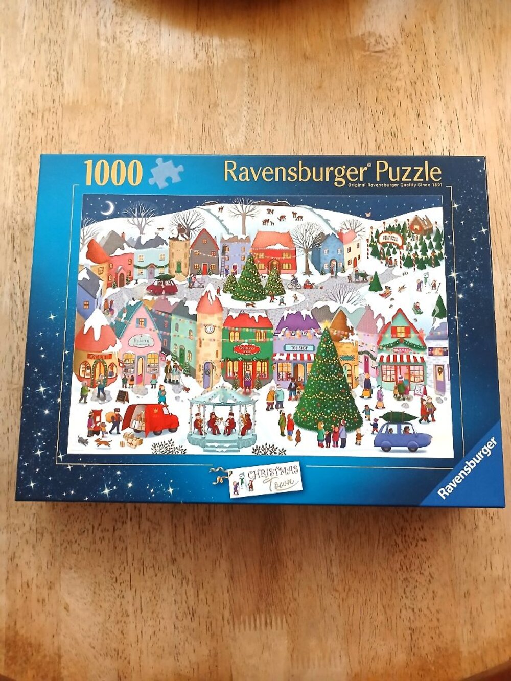 Ravensburger "Christmas Town" Jigsaw Puzzle, 1000 Pieces